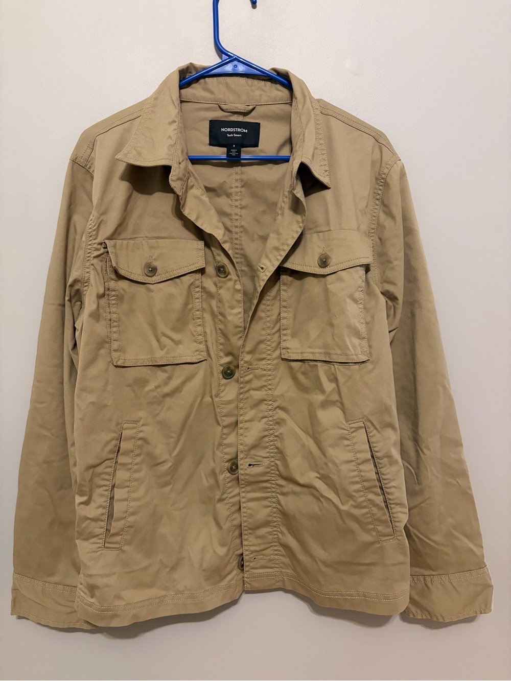 Nordstrom Tech Smart Khaki Jacket Small